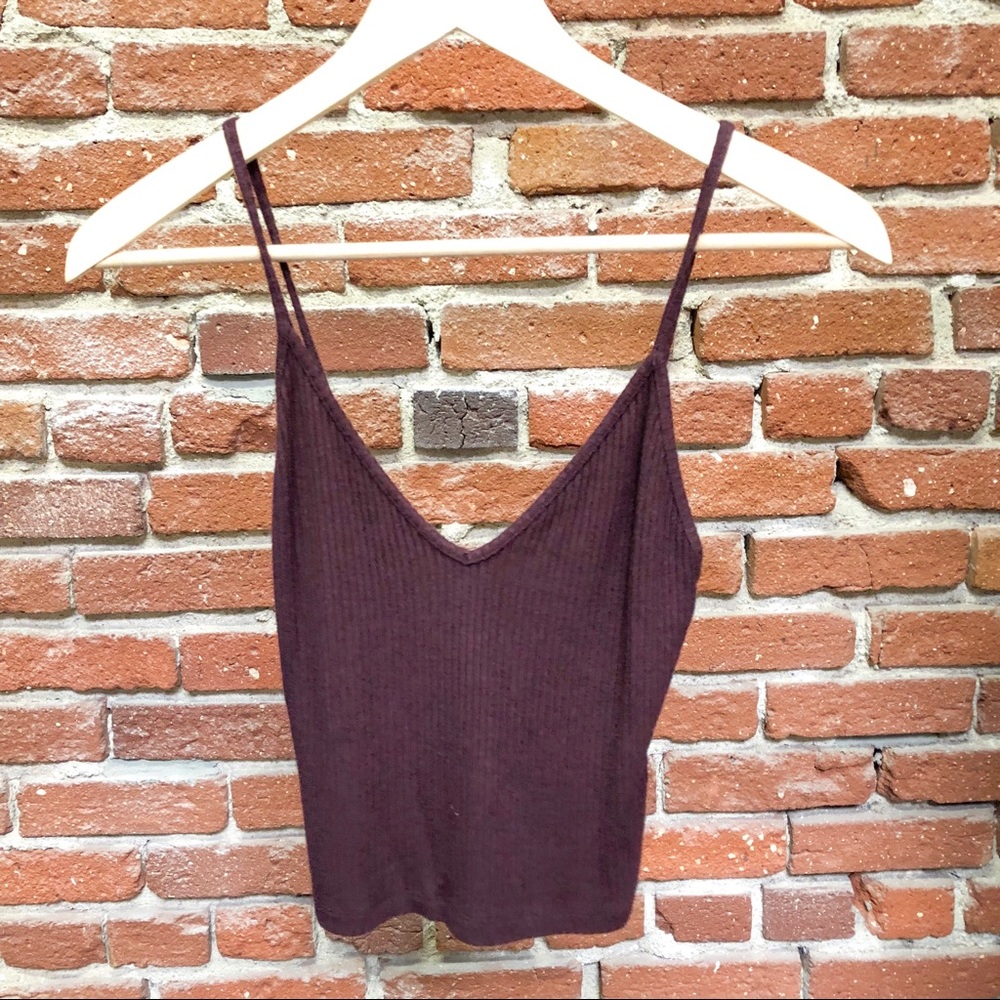 NWT Brandy Melville Maroon Tank